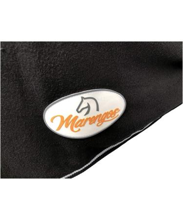 Marengos Economic Sweat Rug for Horses - Breathable Fleece Transport Blanket with Removable Cross Strap - Black 125cm | International Shipping - Buy Online on SooperMarket.com