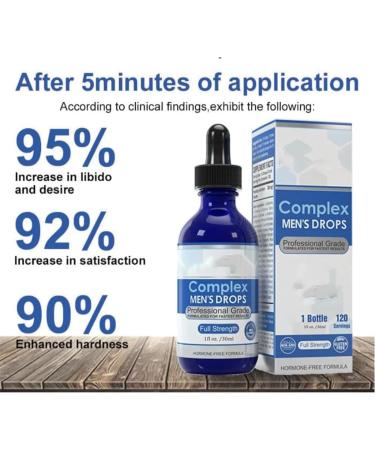 Buy NexusBio Labs Complex Men Drops - 2 Piece Set | International Shipping Available - Buy Online on SooperMarket.com
