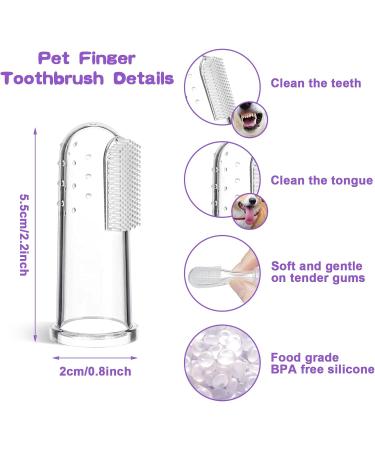 BOZILY HICC Groom! Pet Clean Teeth Spray + Finger Brush | Dental Care Spray for Dogs & Cats | Targets Tartar & Plaque | Eliminates Bad Breath | 50ml (2Pcs) - Buy Online on SooperMarket.com