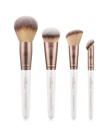 Buy Luvia Flawless Face Brush Set - 4 Vegan Make-Up Brushes for a Perfect Finish | International Shipping Available - Buy Online on SooperMarket.com