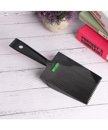 Haircut Comb - Flat Top Guide Comb for Men | Hair Clipper & Hairstyling Tool (Black) - International Shipping Available! - Buy Online on SooperMarket.com