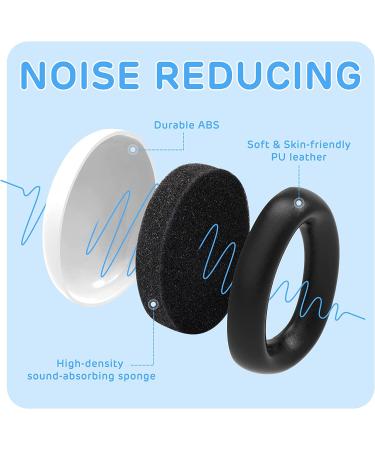 KINGKIDS Baby Ear Protection Headphones - Noise Cancelling Earmuffs for Infants & Toddlers - White & Black - Buy Online on SooperMarket.com