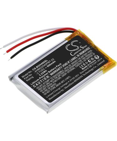 Replacement Battery for Bang & Olufsen BeoPlay H4 - 600mAh/3.7V Compatible with Part Numbers 1643874 643826 AHB622540PMT-02 - International Shipping Available - Buy Online on SooperMarket.com
