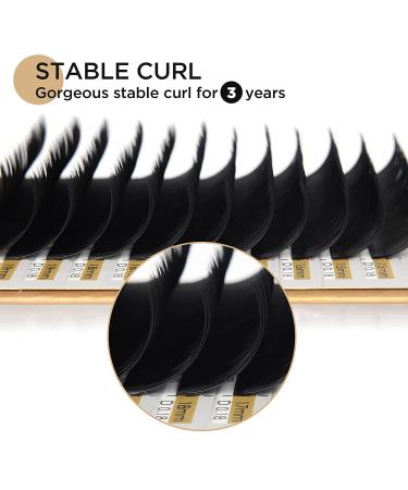 LASHVIEW Individual 0.15-C Mixed Tray Eyelash Extensions 8-15mm - Premium Soft Semi Permanent Lashes for Natural Look - Buy Online on SooperMarket.com