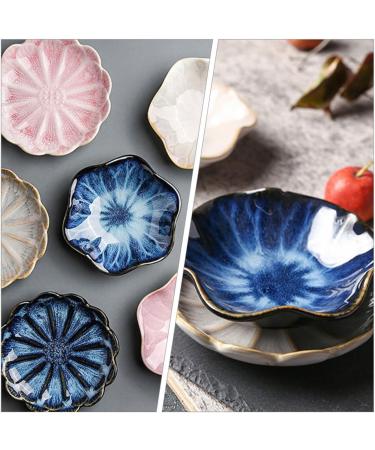 Alipis 2pcs Bowl Vinegar Snack Dip Soup Chili Side BBQ Kitchen Bowls Shaped Dipping Ceramics Container As Shown 11x5.5cm - Buy Online on SooperMarket.com