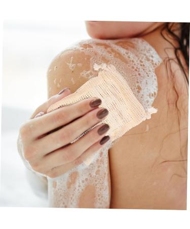 FRCOLOR 32 Pcs Exfoliating Soap Storage Bags - Mesh Bubble Makers in Assorted Colors - Perfect for Soap Bars & Suds | Eco-Friendly Cotton Linen Sachets - Buy Online on SooperMarket.com