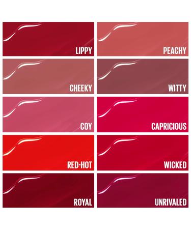 Maybelline New York Super Stay Vinyl Ink Liquid Lipstick - 16 Hour Hold Shiny Finish No. 10 Lippy 4.2ml | International Shipping Available - Buy Online on SooperMarket.com