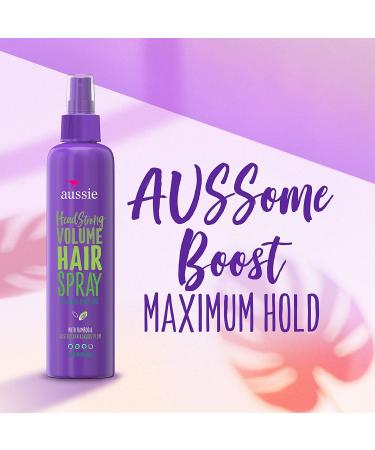 Aussie Headstrong Volume Hairspray, Maximum Hold 10oz (2 Pack) - Buy Online on SooperMarket.com