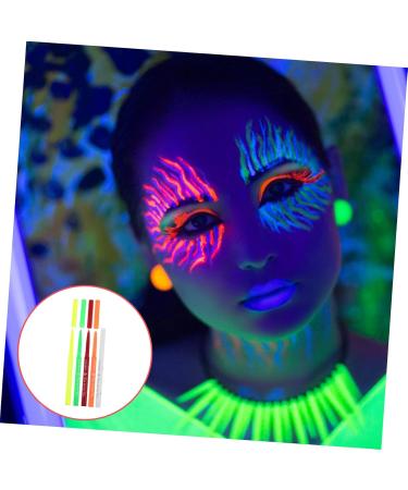 BELLIFFY 5pcs Halloween Paint Pen Fluorescence Liner Eyeliner Pencil Make up Highlighter Eye Liner Plastic - Buy Online on SooperMarket.com