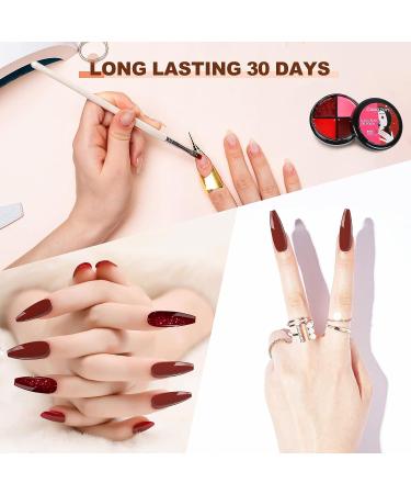 Comozon 32 Pcs Gel Nail Polish Kit with UV Light - 2022 Upgraded 24 Colors Cream Gel Nail Polish Set with Base, Top Coat & Brushes for DIY Nail Art - Buy Online on SooperMarket.com