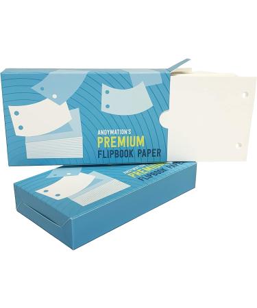 Andymation's Flipbook Starter Kit with LED Light Pad - Premium Flip Book Paper & Binding Screws - Buy Online on SooperMarket.com