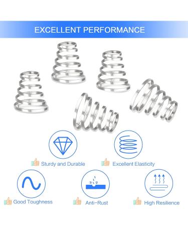 Shisheng Bicycle Quick Tensioner Springs - 20 Pack Stainless Steel 11x12mm Feather Replacement Springs for Bikes - Buy Online on SooperMarket.com