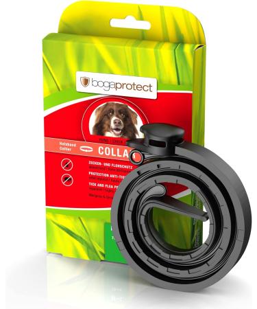 Bogaprotect Collar - Natural Flea & Tick Protection for Dogs | Up to 12 Weeks | 100% Natural Ingredients | Size M-L (75cm) - Buy Online on SooperMarket.com