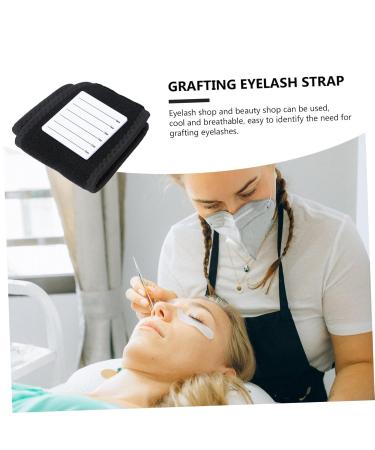 NOLITOY Fake Eyelash Hand Plate - Silicone Tray & Grafting Strap | Eyelash Extension Holder Tool for Professionals - Buy Online on SooperMarket.com