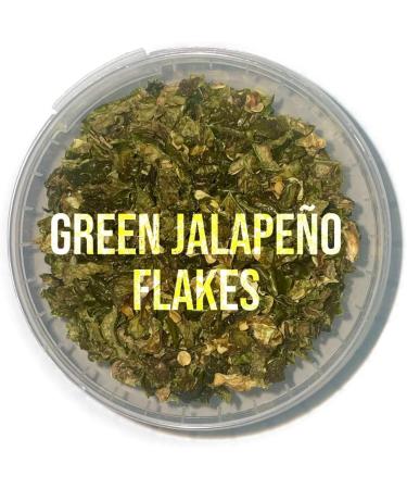Green Jalapeno Flakes (6x6mm) - 1kg - Buy Online on SooperMarket.com