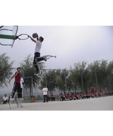 Skyrunner 2018 New Model Jumping Stilts POGO Stilts Kangaroo Shoes Bouncing Spring Stilts Men Women Fitness Exercise Black Load Weight:90-100KG/198-220LBS - Buy Online on SooperMarket.com