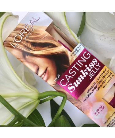 L'Oreal Casting Sunkiss Jelly - Care Jelly for Hair | Light Brown to Dark Blonde | 1 Pack - Buy Online on SooperMarket.com