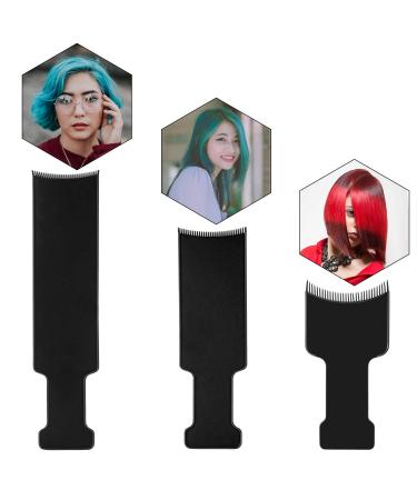 4-Piece Balayage Highlighting Board Set with Hair Dye Paddle Brush - Black - Buy Online on SooperMarket.com