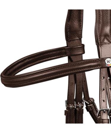 WALDHAUSEN X-Line Supersoft Brown Pony Bridle | Premium Pony Tack for Comfort & Style - Buy Online on SooperMarket.com