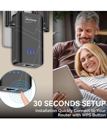 2024 WiFi Extender Signal Booster for Home - up to 10000 sq.ft Coverage  Wireless Internet Repeater - Long Range WiFi Booster and Signal Amplifier w/Ethernet Port  1-Tap Setup - Buy Online on SooperMarket.com
