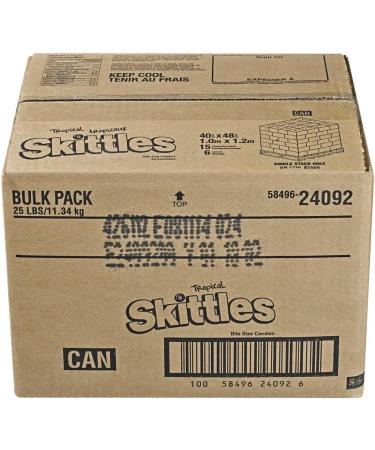 Skittles Original Bulk Box 11.34 Kilograms & Tropical Bulk Box 11.34 Kilograms Bulk Box + Bulk Box - Buy Online on SooperMarket.com