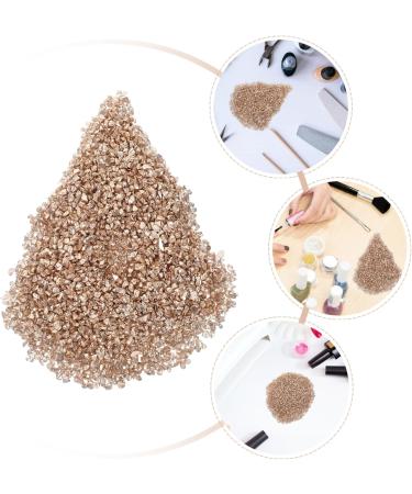 PLAFOPE 1 Nail Gravel Accessories for Nail Accessories Crushed Decor for Nail Art Diamond Drawing Charms Irregular Nail Charms Nail Art Supplies Nail Art Decors Glass 20.00X12.00X2.00CM Golden - Buy Online on SooperMarket.com