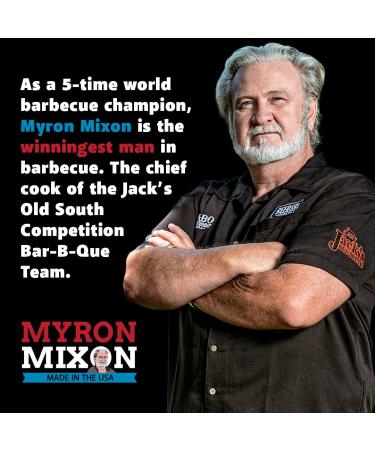 Myron Mixon BBQ Sauce - Champion Pitmaster Recipe | Gluten-Free & MSG-Free | 18 Oz Bottle - Buy Online on SooperMarket.com