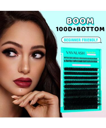 VAVALASH 100D Cluster Lashes - Volume Wispy False Eyelashes & DIY Lower Extensions (Boom 5-20mm) - International Shipping Available - Buy Online on SooperMarket.com