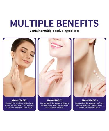 Neck Firming & Tightening Cream with Collagen Hyaluronic Acid & Vitamin E - Smooth Youthful Skin | 1 Oz - Buy Online on SooperMarket.com
