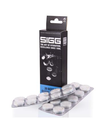 Sigg Bottle Clean Tablets for all Sigg drinking bottles 20 cleaning tablets for hand washing for quick and easy bottle cleaning