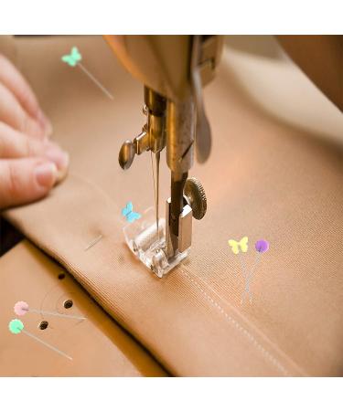 200pcs Butterfly and Flower Sewing Pins - 2.16 Straight Quilting Pins for Dressmaking and DIY Decoration - Buy Online on SooperMarket.com