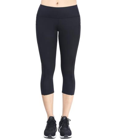 Neonysweets Women's Workout Leggings with Phone Pocket - Small, Black - Buy Online on SooperMarket.com