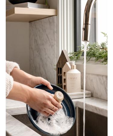 L AVANT Collective High Performing Dish Soap Plant-Based Winter Fir Scent Reusable Glass Bottle (16 Fl Oz) Eco-Friendly & Effective - Buy Online on SooperMarket.com