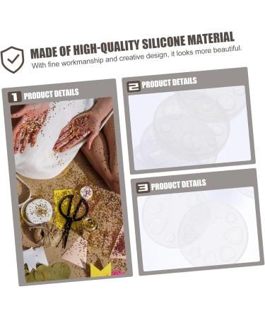 STOBOK 6pcs Crystal Epoxy Mold Silicone Molds Silicone Soap Molds Diy Mold Diy Epoxy Mold Manual Cake Mold - Buy Online on SooperMarket.com