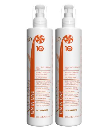 2er Ten in One Balm Detangling 10 Bio Raywell 200 ml