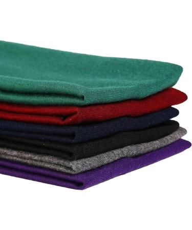 6 Pieces Yoga Cotton Headbands Elastic Head Bands for Teans and Women Assorted Colours - Buy Online on SooperMarket.com