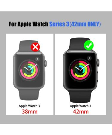 OWKEY Waterproof Apple Watch Case 42mm Series 3 with Multi-Size Bands | Built-in Screen Protector | Full Body Rugged Protection | Anti-Scratch & Shock Proof Case | 42mm Apple Watch - Buy Online on SooperMarket.com