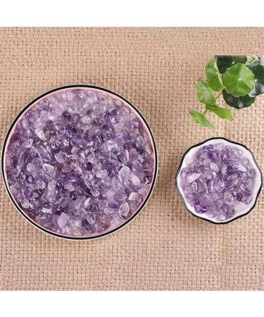 Natural Crystals and Stones 100g Purple Amethyst Quartz Stone Gravel 9mm-15mm for for Decoration kaixun - Buy Online on SooperMarket.com