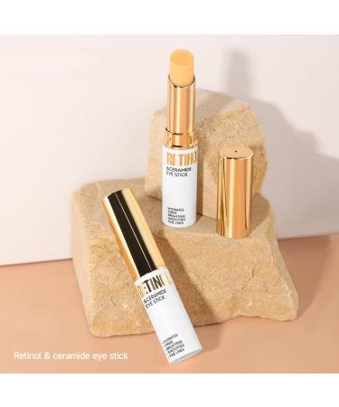 Retinol Eye Stick Retinol Eye Cream for Dark Circles and Puffy Eyes Anti Wrinkle Eye Cream Anti Aging Under Eye Cream for Women/Men Eye Balm Stick Smoothens Wrinkles Fade Fine Lines - Buy Online on SooperMarket.com