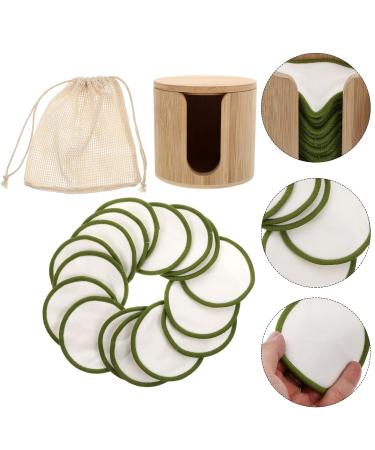 Reusable Makeup Remover Pads - Eco-Friendly Facial Wipes for Eye & Face Makeup - 1 Set Makeup Removal Cloths - Buy Online on SooperMarket.com