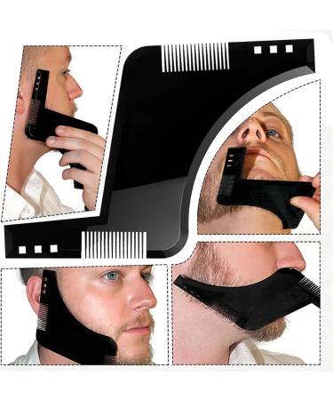 Barte Beard Template & Comb - Perfect Chin Beard Forms for Kids & Adults | International Shipping - Buy Online on SooperMarket.com