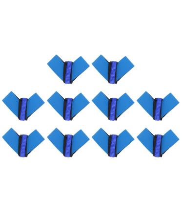 10 pieces of anti-statics foot band heel electronic discharge tape. Adjustable footyer blue synthetic rubber band workshop exchange JWD001