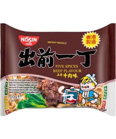 Nissin Five Spice Beef Flavour Demae Ramen Instant Noodles - 100g (Pack of 30) by CNMART - Buy Online on SooperMarket.com