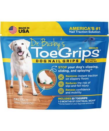 Dr. Buzby's ToeGrips for Dogs - Medium - 20 grips