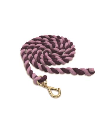 Shires Two-Tone Lead Rope Black/Teal
