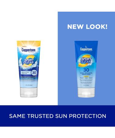 Coppertone SPORT Clear SPF 30 Water Resistant Sunscreen - 5 Fl Oz Tube - Buy Online on SooperMarket.com