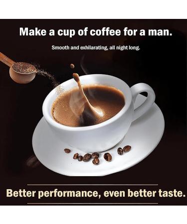 Men's Energy Coffee Black Maca Men's Energy Coffee Coffee Blended for Men Instant Maca Coffee for Men (2pcs) - Buy Online on SooperMarket.com