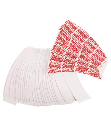 lasuroa 36pcs Double Sided Wig Tapes Extra Strong for Lace Wigs Waterproof Front Toupee Tape Thin and Light Comfortable Lace Tape for Hair Extension (White)