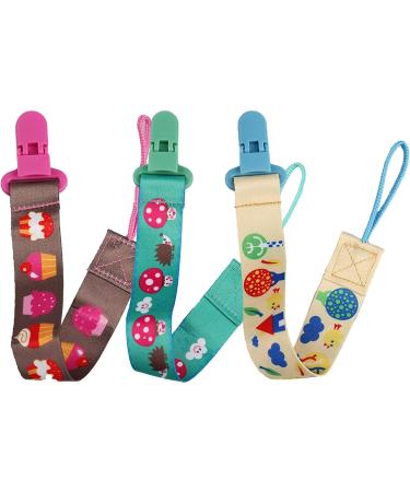 Yatlouba Pacifier Clip | Durable & Stylish Pacifier Band for Babies Boys & Girls | Keeps Pacifiers in Place - Buy Online on SooperMarket.com