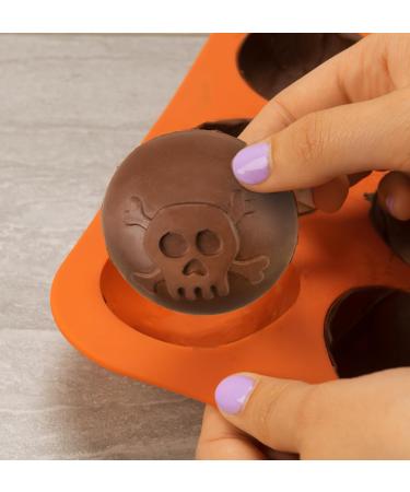 Mobi Hot Chocolate Cocoa Bombs Silicone Mold Skull for Making 3 "Bombs"  - Buy Online on SooperMarket.com